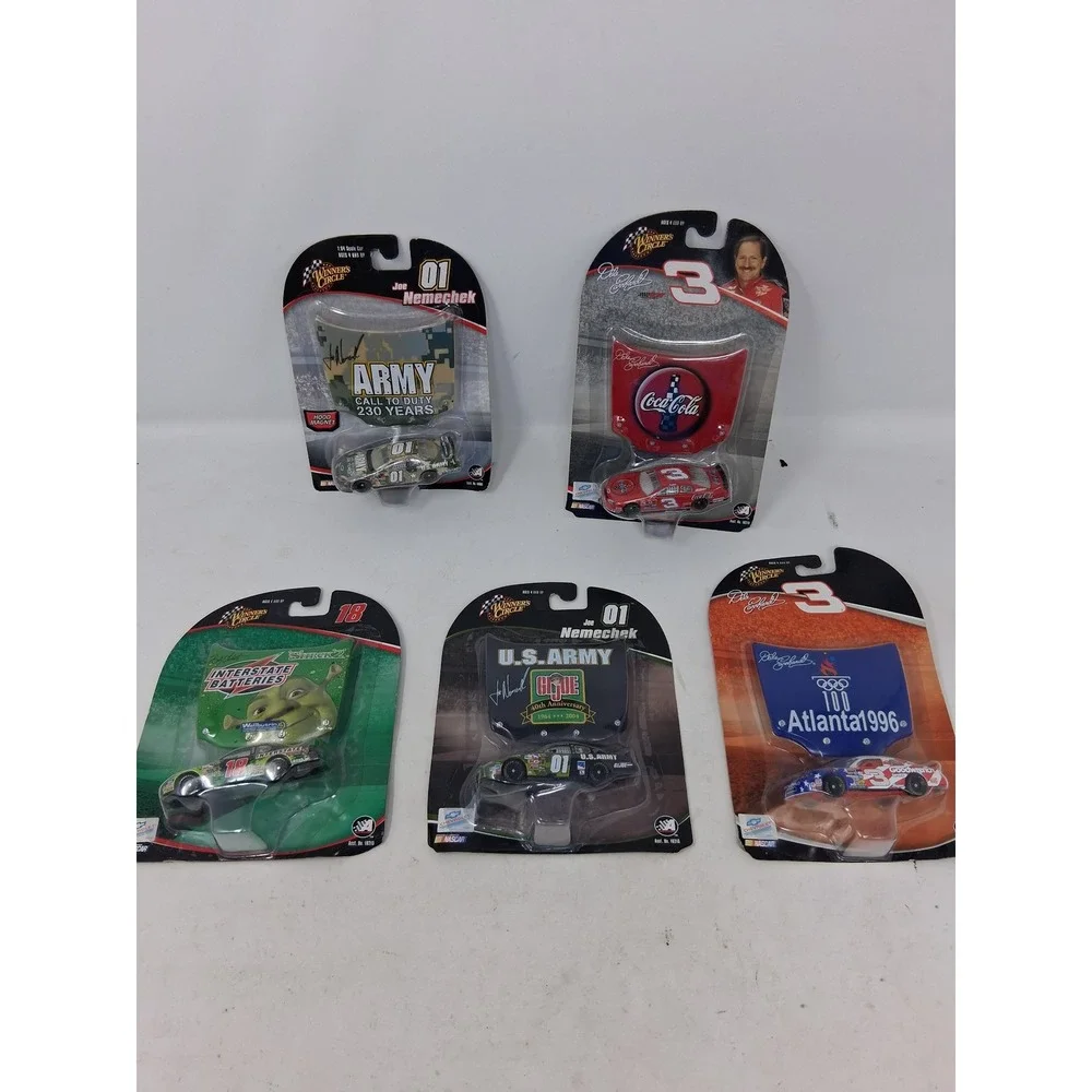Winner's Circle NASCAR 1:64 Diecast Lot Dale Earnhardt Shrek Joe Nemechek 5c. N